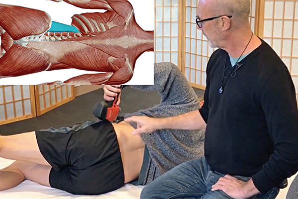 Self-massage for sciatica with the Coaching the Body method
