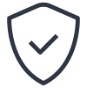 Shield with check icon 