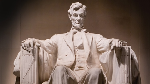 Lincoln Monument statue
