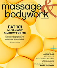 Massage and Bodywork Magazine Cover