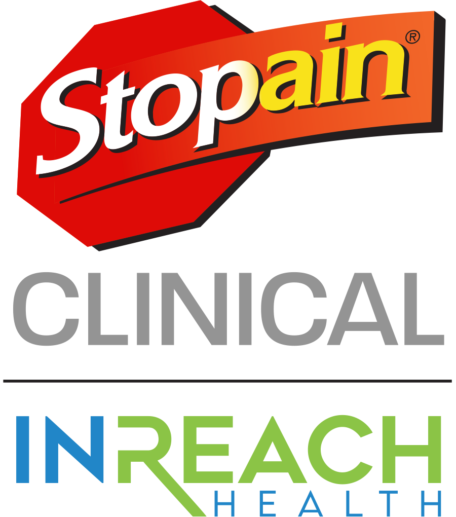 Stopain and Clinical InReach Logo