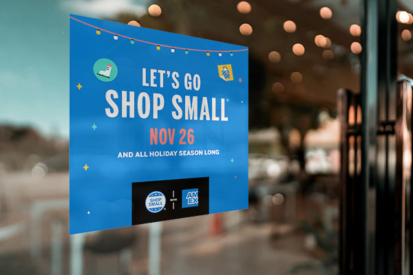 Small Business Saturday is November 26.